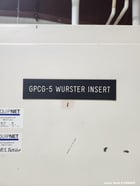Glatt #GPCG-300, fluid bed dryer, Stainless Steel, Glatt lift #LD500, w/ bowl cart, Wurster inserts, 2000 - Image 2