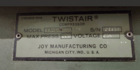 125 psi, Joy #TA-020, Compressor, 20 Hp, 230 V., 10181 hours - Image 5