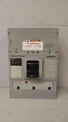 400 Amps, Siemens, HHJD63F400, Circuit Breaker, Sentron Series, 3-Pole, 600 VAC - Image 1