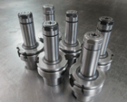 Lyndex #HSK63A-LSK10-105 SK10 type collet chucks with SK10 collets - Image 1