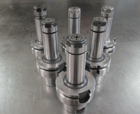 Lyndex #HSK63A-LSK10-105 SK10 type collet chucks with SK10 collets - Image 2