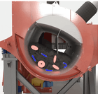 48" x 20' General Kinematics vibra drum, 100-200 TPH, fully enclosed - Image 5