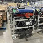 24" wide x 6.9' long, Gorbel #AE-DT24081-H, cascading belt conveyor, (4) 13' 6"sections, 480 V., new - Image 3