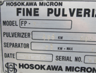 Hosokawa Micron #FP-7, Fine Pulverizer Airswept Hammermill, whizzer, unused (2 available) - Image 4