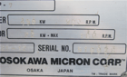 Hosokawa Micron #FP-7, Fine Pulverizer Airswept Hammermill, whizzer, unused (2 available) - Image 5