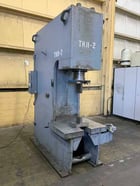 150 Ton, Hannifin #T150, hydrauic C-frame press, 29" x 39" table area, 15 HP, single hand lever - Image 1