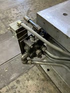 150 Ton, Hannifin #T150, hydrauic C-frame press, 29" x 39" table area, 15 HP, single hand lever - Image 7