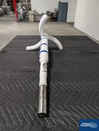 20 gallon DeDietrich, Glass Lined Retreat Curve Agitator, 30" overall, 18" span, 1.5" seal, continuous keyed - Image 2