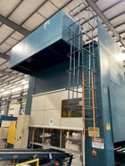 660 Ton, Seyi #SAG660, straight side double crank stamping press, 9.8" stroke, 33.4" Shut Height, 5.9"adj. - Image 9