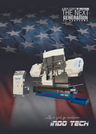18" x 18" Indotech #CNC-18-DC-Smart-saw, dual column CNC bandsaw, 1.5" x0.05" blade, Omron cnc, coolant, chip - Image 3