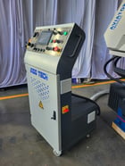 18" x 18" Indotech #CNC-18-DC-Smart-saw, dual column CNC bandsaw, 1.5" x0.05" blade, Omron cnc, coolant, chip - Image 4