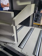 18" x 18" Indotech #CNC-18-DC-Smart-saw, dual column CNC bandsaw, 1.5" x0.05" blade, Omron cnc, coolant, chip - Image 7