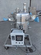 13.2 gallon ITT Industries Pure-Flo Precision, 50 liter 316 Stainless Steel fermenter tank, 18" dia. x 18" - Image 2