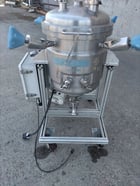 13.2 gallon ITT Industries Pure-Flo Precision, 50 liter 316 Stainless Steel fermenter tank, 18" dia. x 18" - Image 3