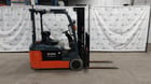 3450 lb. Toyota #8FBE200, battery powered forklift, 48 V., 3 wheel, side shift, serial #15239, 2018 - Image 1