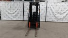 3450 lb. Toyota #8FBE200, battery powered forklift, 48 V., 3 wheel, side shift, serial #15239, 2018 - Image 4