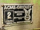 Acme-Gridley #RB-6, 2", with threading, pickoff and backfinish slide, 1981 - Image 2