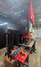 88 Ton, Amada #TPL-80SI, 5" stroke, 17.9"Shut Height, 40" x 23" x 5.3"bolster, wet clutch, Link drive, 2000 - Image 2