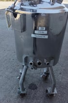 26 gallon Bulling Metal Works, 100 liter 316L Stainless Steel tank, jacketed, 100 psi, 18" dia. x 20" - Image 5