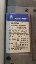 1200 Amp. General Electric Spectra Series, Panelboard, 7 Breakers 5x 250A & 2x 100A, 3PH, 4 Wire, 208Y/120 VAC - Image 8