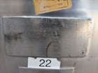 198 gallon Lee, 750 liter 316 Stainless Steel tank, 30 psi, 44" dia. x 20" straight side, dish top & bottom - Image 6