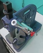 2 Ton, Palmgren #2-TON, Arbor Press, 1-1/4" ram, 1/2" ram hole diameter, 6-5/8" anvil diameter, 19:1 lever, 5 - Image 9