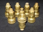 Parker Hannifin, 30-Series, Pneu Quick Couplers, 1/2" male pipe thread, B36E brass, 2.92" L, 1.52" max - Image 2
