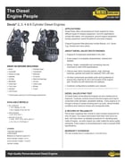 Deutz #BF3M1011F, Engine, Rebuilt, Warranty - Image 2