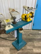 DoAll #D3015, double end grinder, 6" wheel diameter, 5/8"wheel width, on stand, 1/3 HP - Image 7
