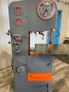 16" x 10" DoAll #1612-1, vertical band saw, 24" x 24" table, 122" blade, 1 HP, blade welder - Image 2