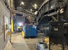 Harris #240-T100, 2-ram baler, dual 100 HP motors, 45" x 30" x 66" bale size, 101" x 58" feed opening, 2013 - Image 3