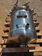 15 gallon Feldmeier, Stainless steel tank, single wall, 50 psi, 16" dia. x 18" straight side, 1994 - Image 3