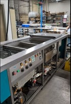 Crest #OCJ-1826, manual 4-station ultrasonic cleaning system, 18" W x 26" L x 18" H, 1999 - Image 6