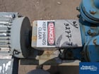 10 HP Liquid Ring vacuum pump, Carbon Steel, 230/460 V., w/ silencer, on steel table (2 available) - Image 7