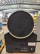 14" OGP #OQ-14A, optical comparator, (6) lens, 5-1/2" x 11-1/2" table, power joystick Control, 1992 - Image 5