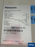 Panasonic #MDF-U53VA-PA, ULT Freezer, -80&deg;C, R-404a & R-508, 2 stage, 4 shelf, 2 chamber, 220 V. - Image 2