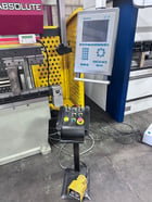 75 Ton, Accurpress #Absolute-37510, CNC hydraulic press brake, Delam DA-56 Control, 10' overall, 106" between - Image 7