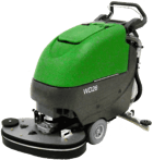 Bulldog #WD26, battery powered, walk-behind floor scrubber, 26" path, disk brushes, new - Image 1