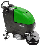 Bulldog #WD26, battery powered, walk-behind floor scrubber, 26" path, disk brushes, new - Image 3