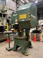 55 Ton, Rousselle #G1-55, gap frame press, 3" stroke, 13" Shut Height, air clutch - Image 2