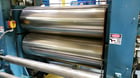 16" x 48" 2-roll vertical roller bearing calender with 6 cooling drums - Image 4