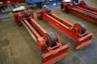 10 Ton, WeldWire #WWRD-10 / WWRI-10, tank turning rolls, 20000 lb., 12" rubber tires, 6"-13' diameter range - Image 4
