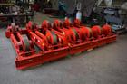 200 Ton, WeldWire #WWSI-200, turning rolls, 200000 lb., idler rolls only, 5" x 20" steel wheels - Image 2