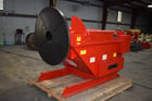 6000 lb. Aronson #GE60, geared elevation welding positioners, 48" table w/ t-slots, 9" thru hole, variable - Image 1