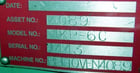 6" width x 2.5" H x 48" D JN Machinery #MKP-6, continuous temper furnace, 930&deg;F - Image 6