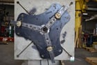 4500 lb. Pandjiris #45-12AB, welding positioners, 48" x 48" table, LJ Welding T50-200 gripper chuck, variable - Image 2