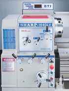16" x 60" Sharp #1660LV, precision lathe, 8.75" swing over cross slide, 3-jaw 10" chuck, 12" face plate - Image 6