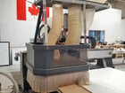 Felder #Profit-H08, flat table machine, 5' x10' table, 121.6" X, 60.2" Y, 11.8" Z, 15 ATC, 24k RPM, HSK F63 - Image 4