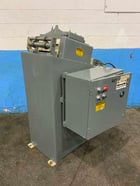 12" x .125" Cooper Weymouth #SE-12B, feeder & straightener, 3 over 4 rolls, 2" roll diameter, L to R - Image 1