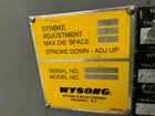 175 Ton, Wysong #MTH175-144, hydraulic press brake, 14' overall, 150" between housing, 8" stroke, 15 HP, 1997 - Image 9